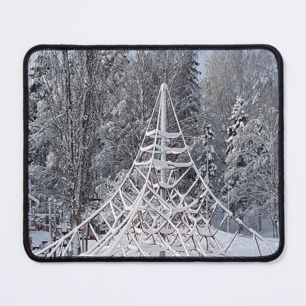 Item preview, Invierno en el patio de recreo, Helsinki, Finlandia designed and sold by LinkFamilyStore.