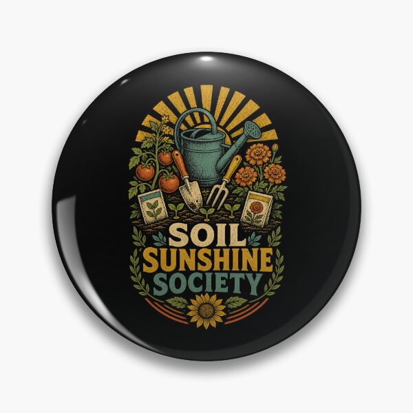 Item preview, Soil Sunshine Society Vintage Gardening designed and sold by Gustavo Navarro.