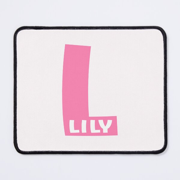 Item preview, Lily Name Pink Alphabet Letter L designed and sold by Jeallan Designs.