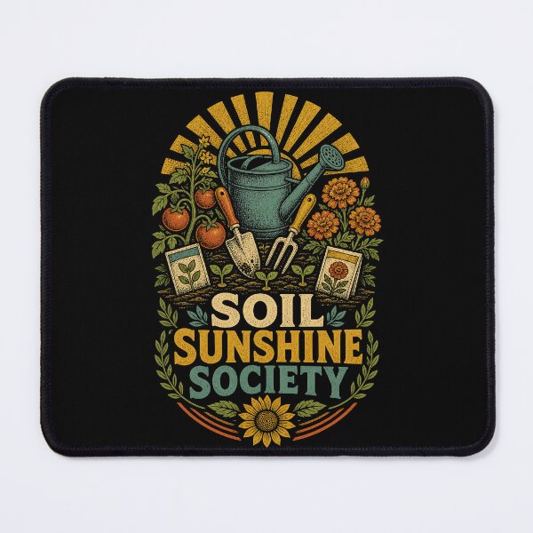 Item preview, Soil Sunshine Society Vintage Gardening designed and sold by Gustavo Navarro.