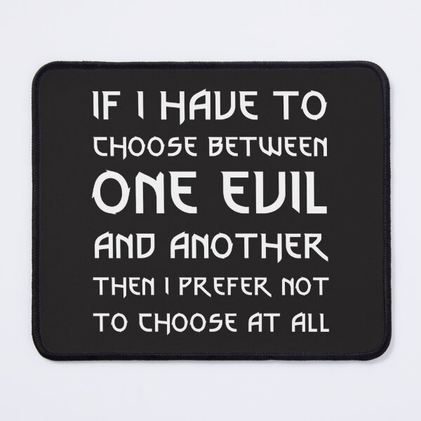 Item preview, Geralt & Yennefer: Choose No Evil Witcher Quote Art PERFECT GIFT FOR YOU AND FRIENDS designed and sold by younhimself.