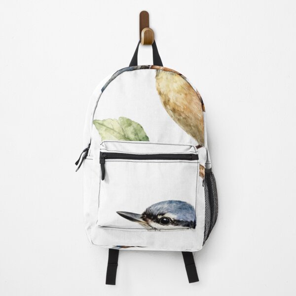 Item preview, Nuthatch Watercolor Illustration | Charming Nuthatch Songbird Nature Artwork designed and sold by Rood Art Studio.