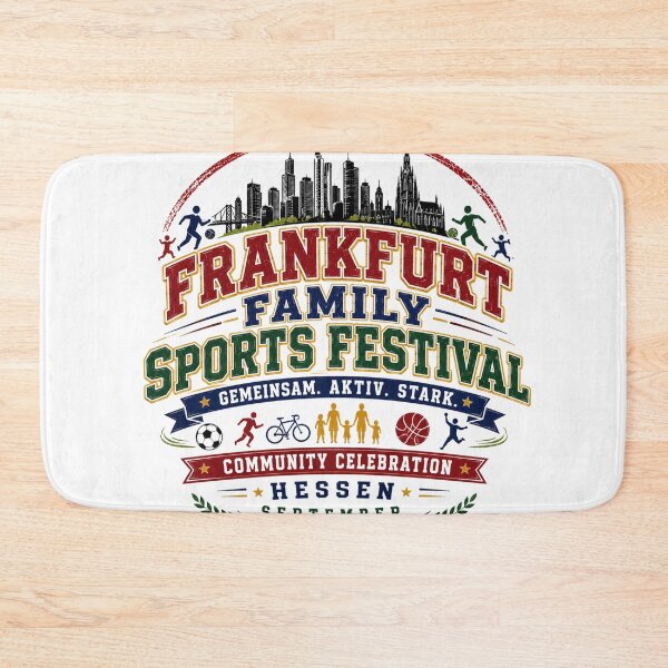 Item preview, Frankfurt Family Sports Festival Community Celebration Hesse Germany designed and sold by Combat Skies.