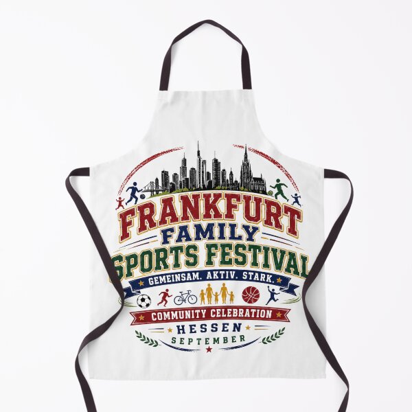 Item preview, Frankfurt Family Sports Festival Community Celebration Hesse Germany designed and sold by Combat Skies.