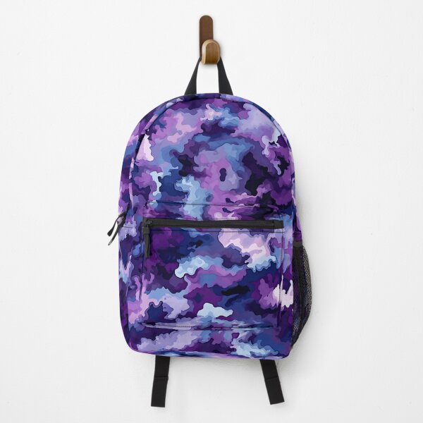 Item preview, Purple Camo Pattern Violet Lilac and Deep Plum Camouflage designed and sold by Nine Lives Studio.