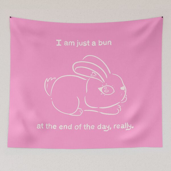Item preview, Copy of I am just a bun at the end of the day, really. - pink - arsenicWitch - gift for her designed and sold by ArsenicWitch.