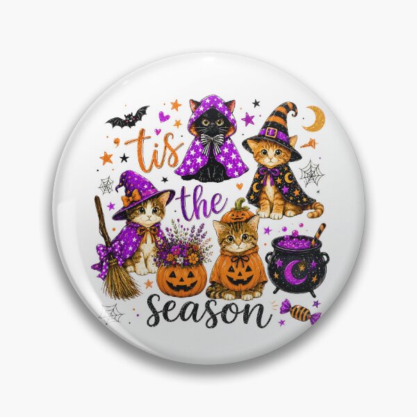 Item preview, Tis the season Halloween bats pumpkin fall funny cute designed and sold by NinigFox.