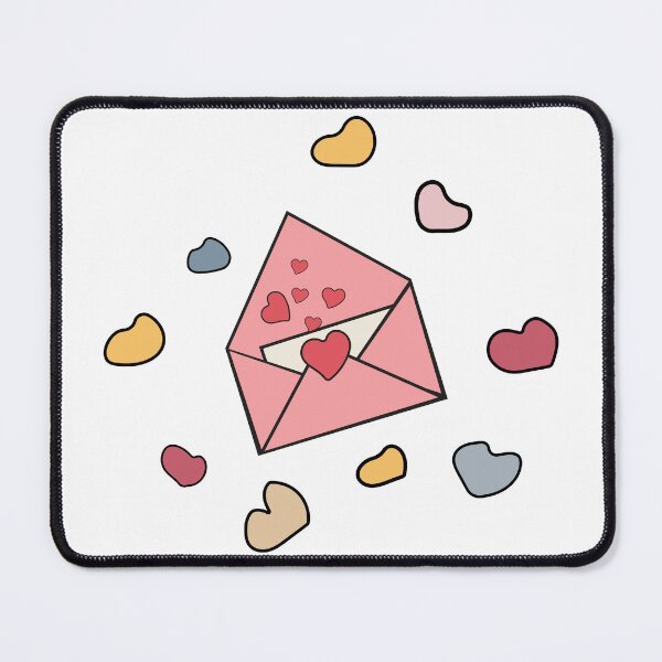 Item preview, Cute Groovy Love Letter with Hearts designed and sold by SvetlanaLiDesign.