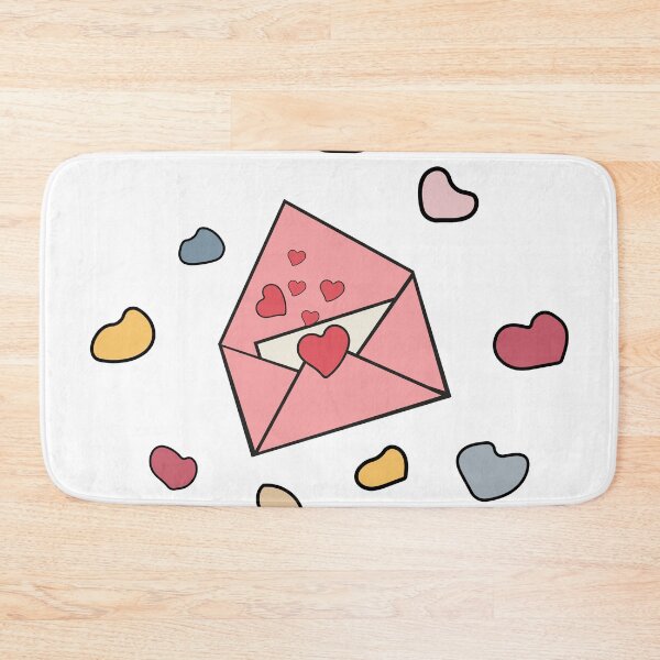 Item preview, Cute Groovy Love Letter with Hearts designed and sold by SvetlanaLiDesign.