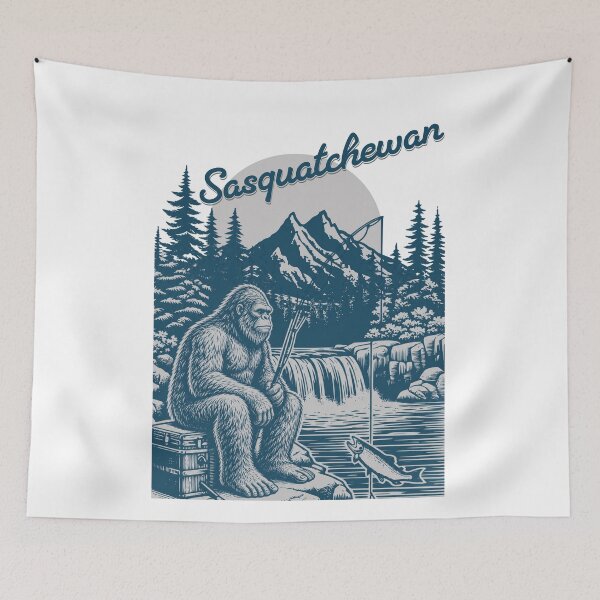Item preview, Sasquatch in Saskatchewan, Canada designed and sold by BritishDelights.
