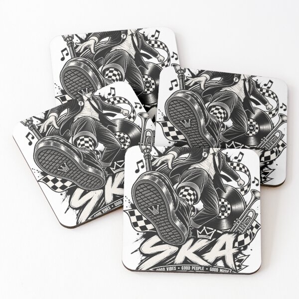 Aperçu de l'œuvre Ska Stomp – Bonne ambiance, bonnes personnes, bonne musique créée et vendue par rude vibes shop.