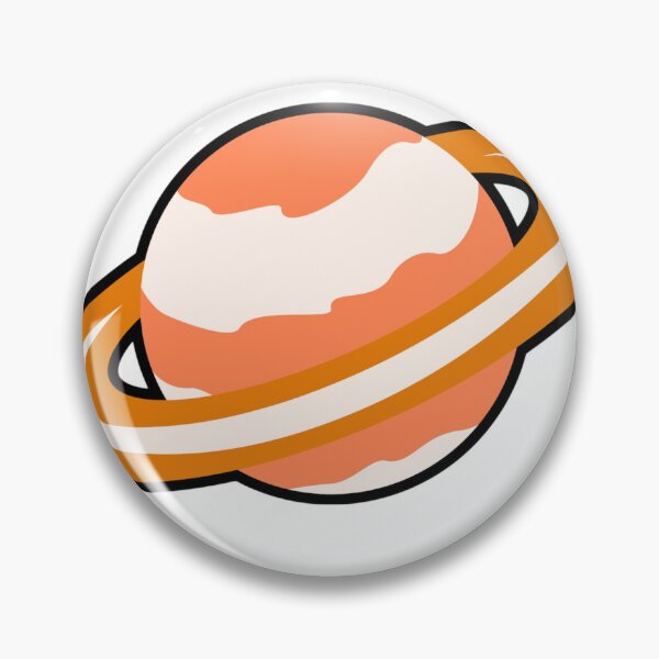 Item preview, Cute Cartoon Saturn Planet Illustration designed and sold by marwa-world.