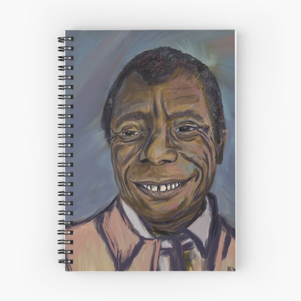 Item preview, James Baldwin smiling designed and sold by Micki Moxie.