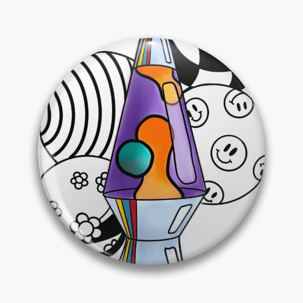 Item preview, cute psychedelic lava lamp designed and sold by onestopnerdshop79.