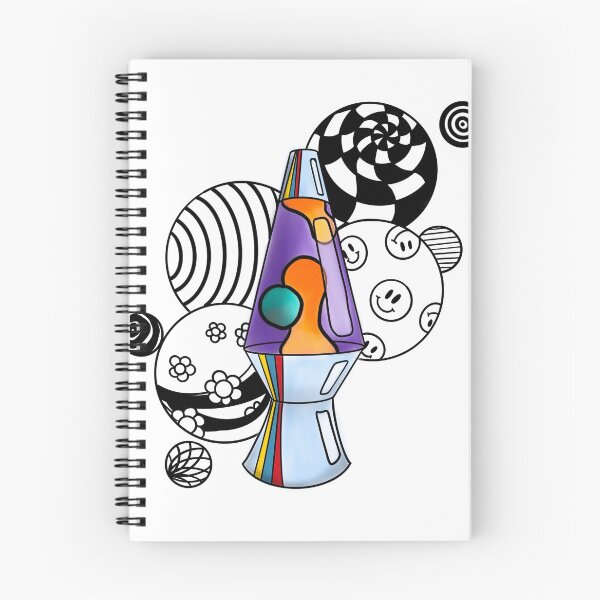 Item preview, cute psychedelic lava lamp designed and sold by onestopnerdshop79.