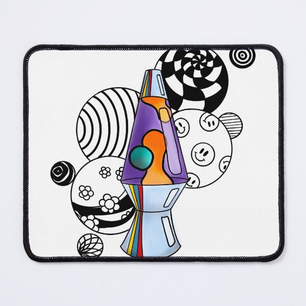 Item preview, cute psychedelic lava lamp designed and sold by onestopnerdshop79.