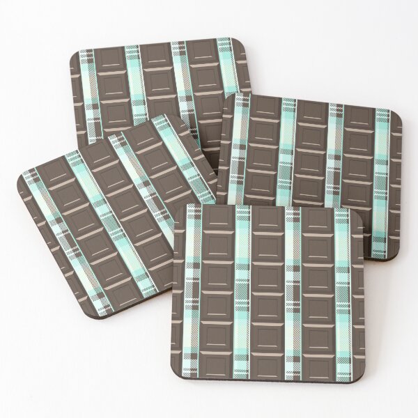 Item preview, Chocolate & Mint Plaid designed and sold by Dulcheri.