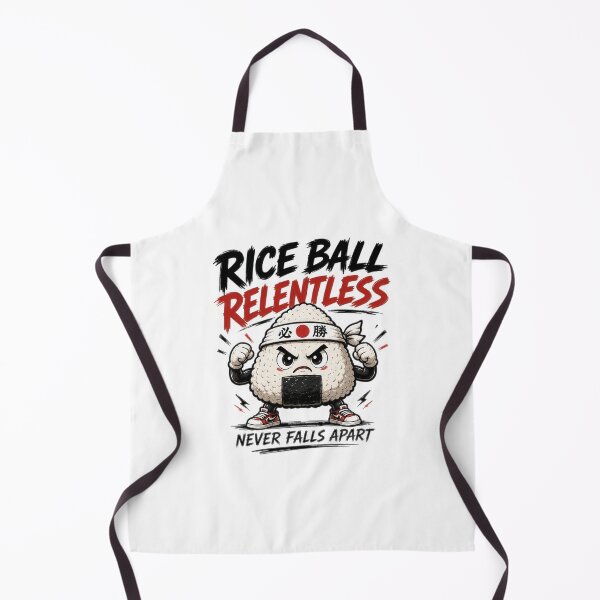 Item preview, Unyielding Onigiri Japanese Food Character Design designed and sold by markymaarty.