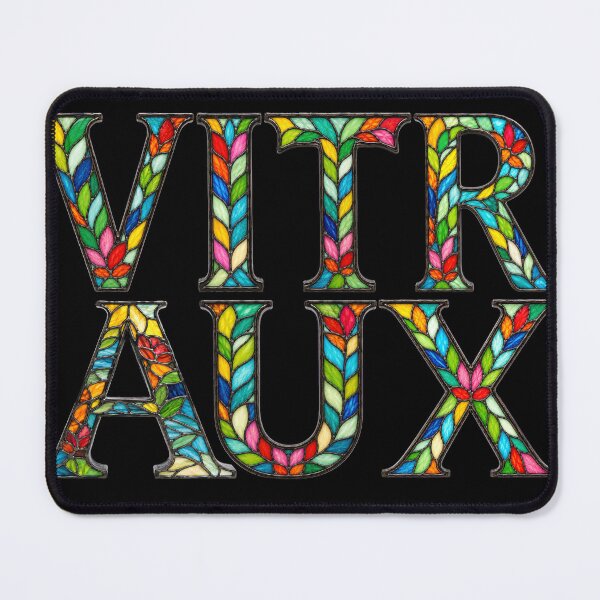 Item preview, STAINED GLASS LETTERS VITRAUX designed and sold by ART-TYPE.