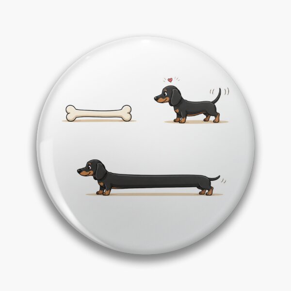 Item preview, Funny Dachshund Eats Bone Transformation designed and sold by waikibi ⭐⭐⭐⭐⭐.