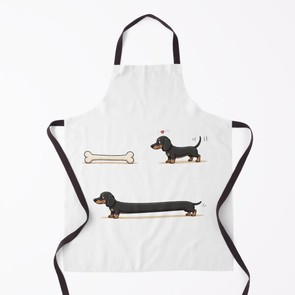 Item preview, Funny Dachshund Eats Bone Transformation designed and sold by waikibi ⭐⭐⭐⭐⭐.