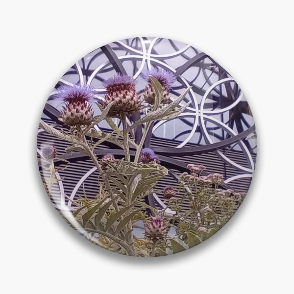 Item preview, Birmingham Libary garden Thistels designed and sold by Am Fear Liath Mòr Designs.
