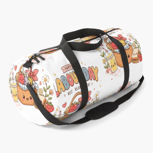 Item preview, Happy Labour Day Kawaii Picnic Rest Relax Repeat Cute Holiday Celebration designed and sold by InspiredCreatives.