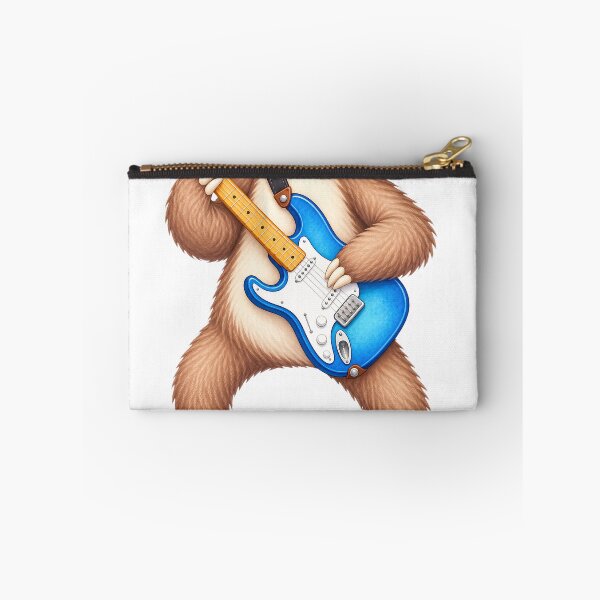 Item preview, Ready to Rock First Grade Sloth Guitar designed and sold by Abenteuer Grundschule.