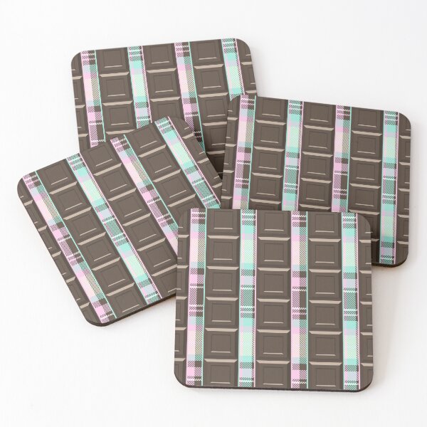 Item preview, Chocolate & Mint-Pink Plaid designed and sold by Dulcheri.