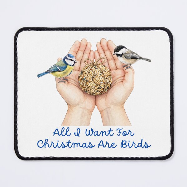 Item preview, All I Want For Christmas Are Birds - Funny Birdwatcher Christmas Birder Gift designed and sold by Neurospicy Trolls.