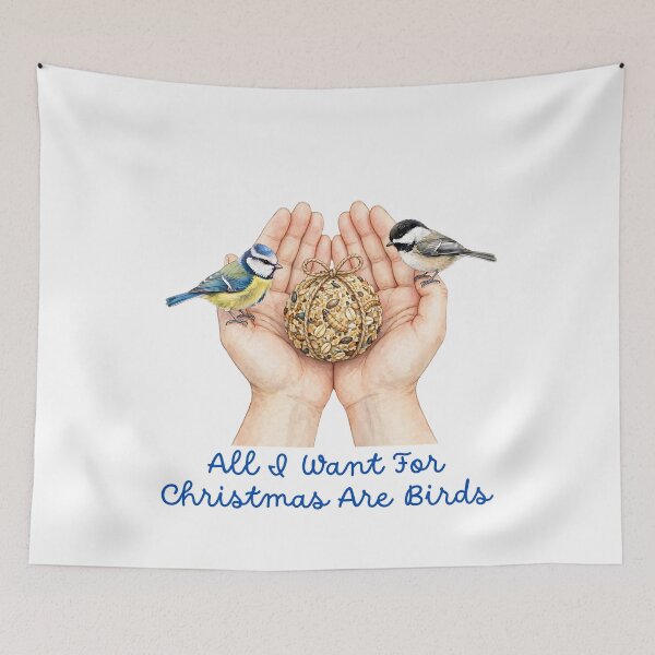 Item preview, All I Want For Christmas Are Birds - Funny Birdwatcher Christmas Birder Gift designed and sold by Neurospicy Trolls.