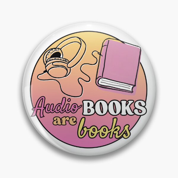 Item preview, Audiobooks are Books! Listening to books counts as reading! designed and sold by LibrarianLauren.