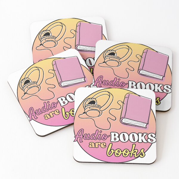 Item preview, Audiobooks are Books! Listening to books counts as reading! designed and sold by LibrarianLauren.