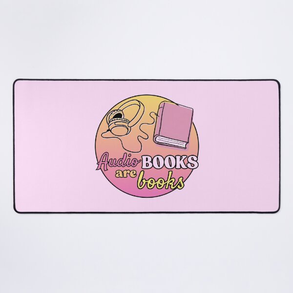 Item preview, Audiobooks are Books! Listening to books counts as reading! designed and sold by LibrarianLauren.