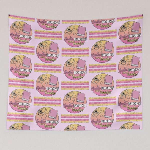 Item preview, Audiobooks are Books! Listening to books counts as reading! designed and sold by LibrarianLauren.