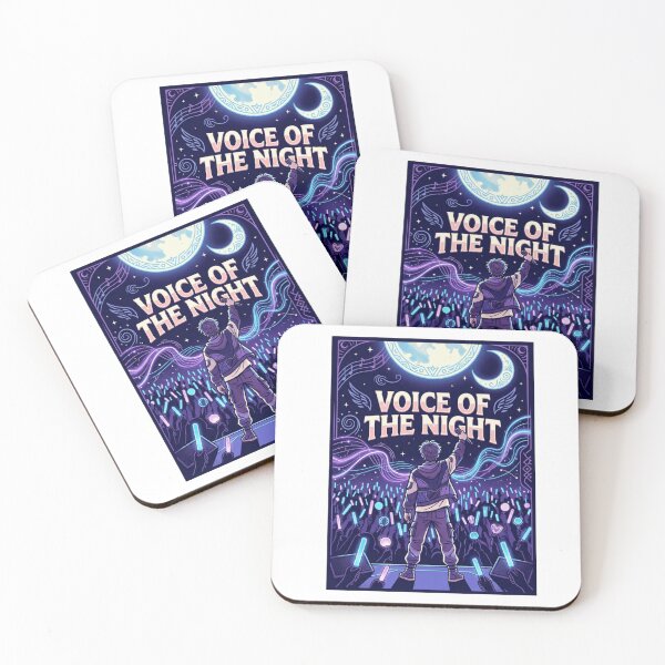 Item preview, Voice of the Night K Pop Concert Energy Art designed and sold by GeniePixel.