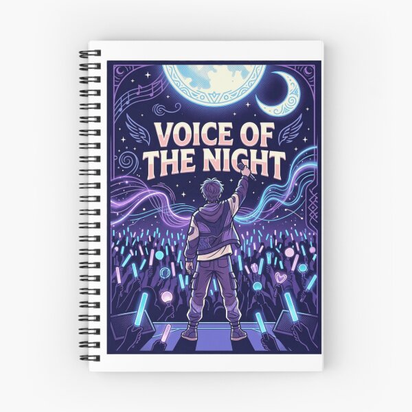 Item preview, Voice of the Night K Pop Concert Energy Art designed and sold by GeniePixel.
