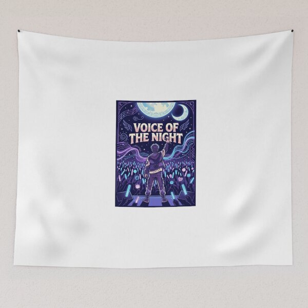 Item preview, Voice of the Night K Pop Concert Energy Art designed and sold by GeniePixel.