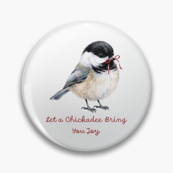 Item preview, Let A Chickadee Bring You Joy - Cute Christmas Chickadee Birder Gift designed and sold by Neurospicy Trolls.