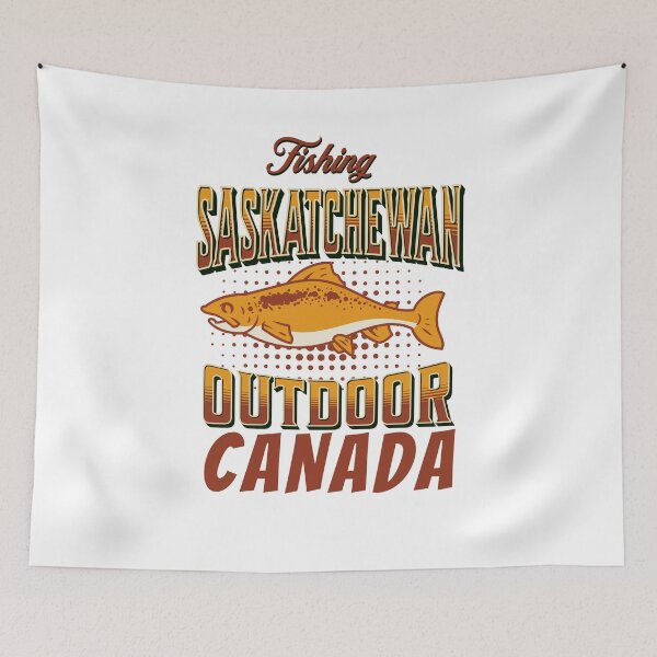 Item preview, Fishing in Saskatchewan, Canada designed and sold by BritishDelights.