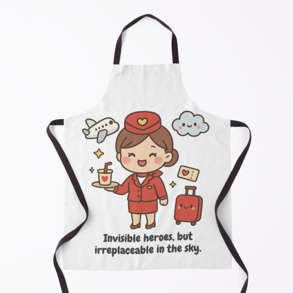 Artikelvorschau, Stewardess im Kawaii-Stil entworfen und verkauft von KawaiiHero.