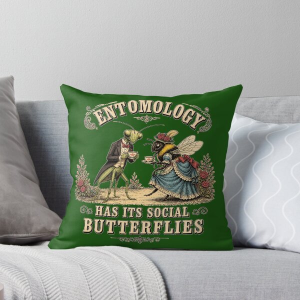 Item preview, Entomology Has Its Social Butterflies Funny Victorian Tea designed and sold by SVox.