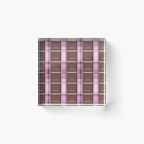 Item preview, Chocolate & Pink Plaid designed and sold by Dulcheri.