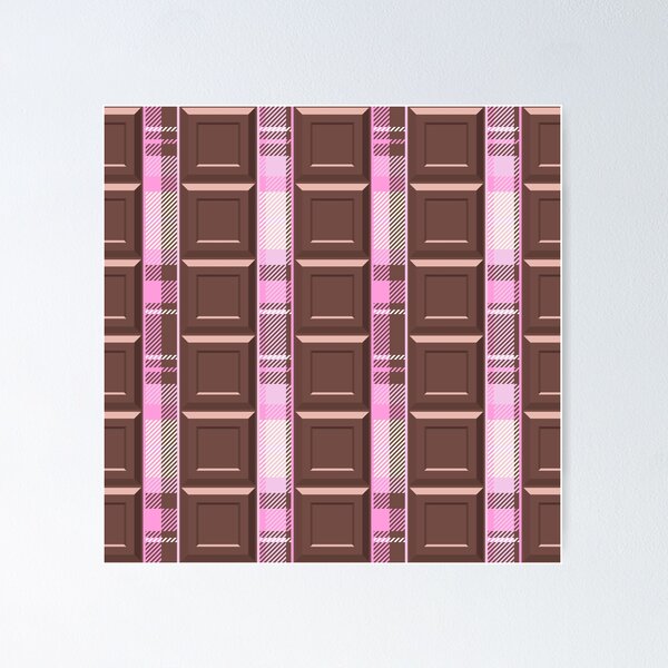 Item preview, Chocolate & Pink Plaid designed and sold by Dulcheri.