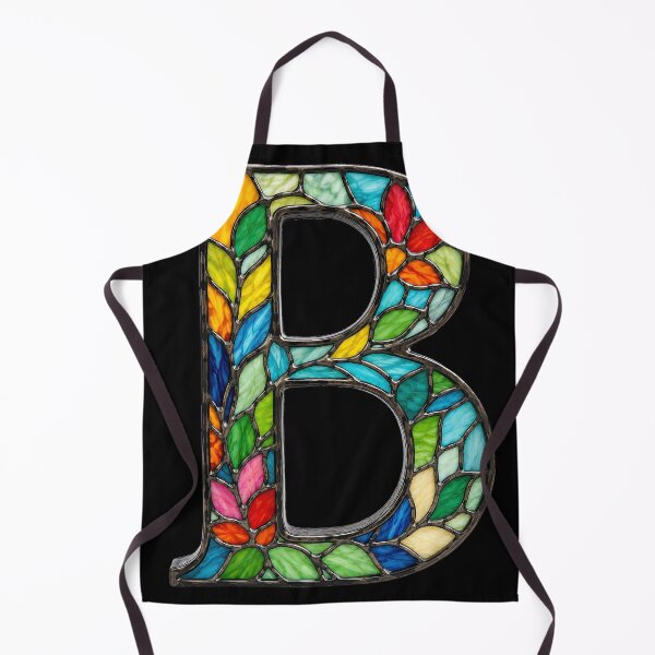 Item preview, STAINED GLASS LETTER B designed and sold by ART-TYPE.