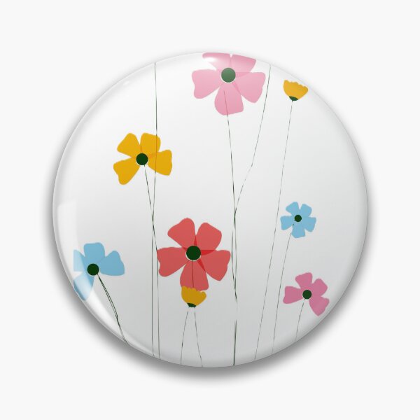 Item preview, Colorful Wildflowers – Whimsical Hand-Drawn Flowers in Bloom designed and sold by BuckaBaby.