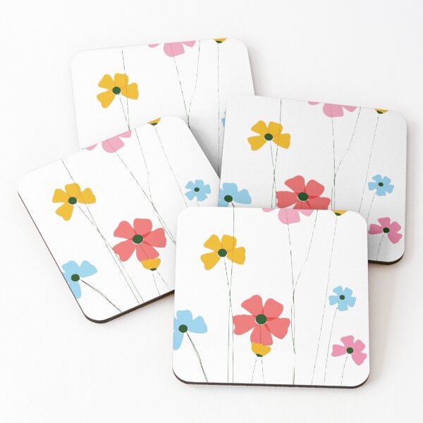 Item preview, Colorful Wildflowers – Whimsical Hand-Drawn Flowers in Bloom designed and sold by BuckaBaby.