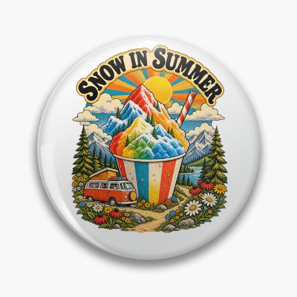 Item preview, Snow in Summer Vintage Snow Cone Mountain Road Trip designed and sold by urbinet.