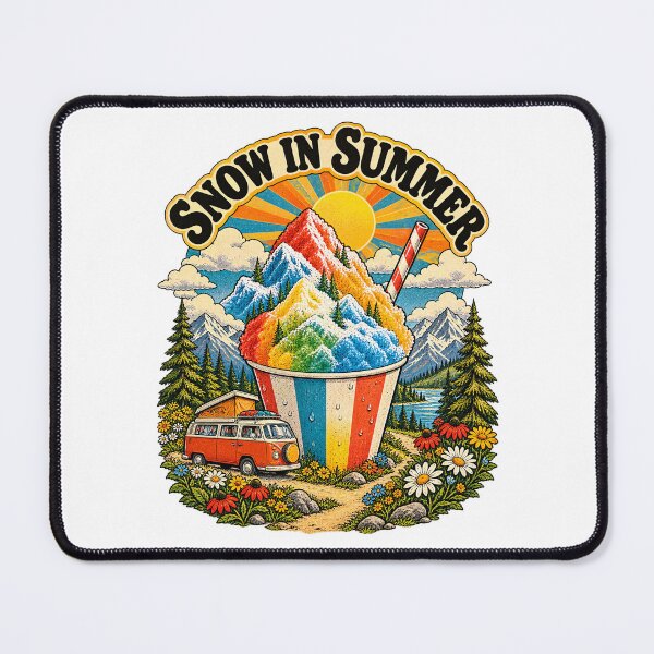 Item preview, Snow in Summer Vintage Snow Cone Mountain Road Trip designed and sold by urbinet.