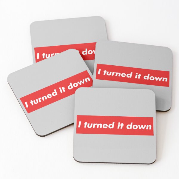 Item preview, I Turned it Down - Big Boogie designed and sold by SMStore.